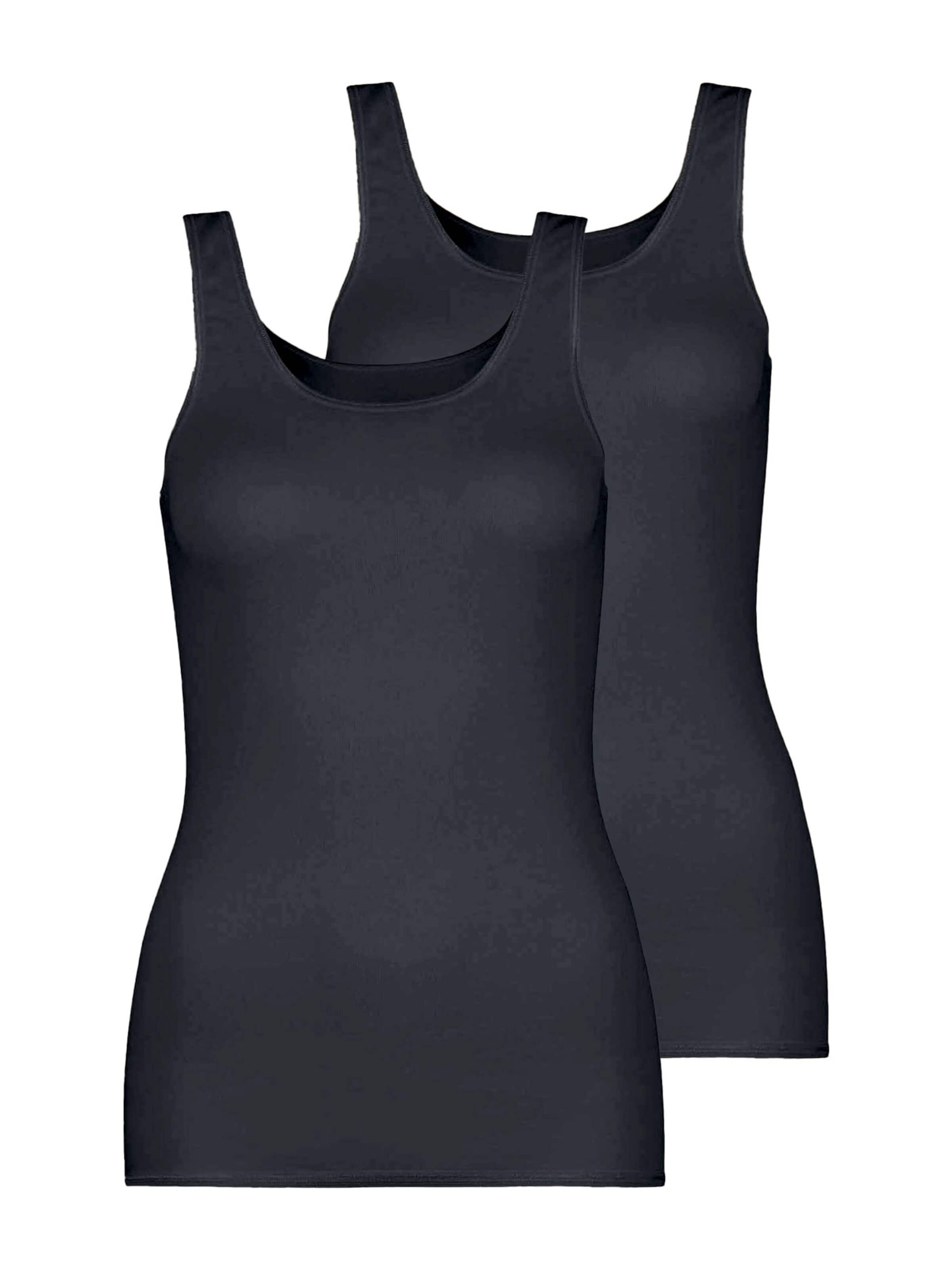Nina von C. Undershirt 'Pure' in Black