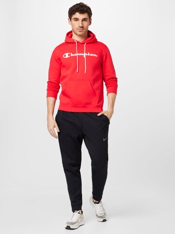 Champion Authentic Athletic Apparel Mikina – červená