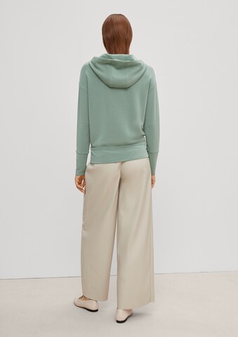 COMMA Sweatshirt in Groen: terug