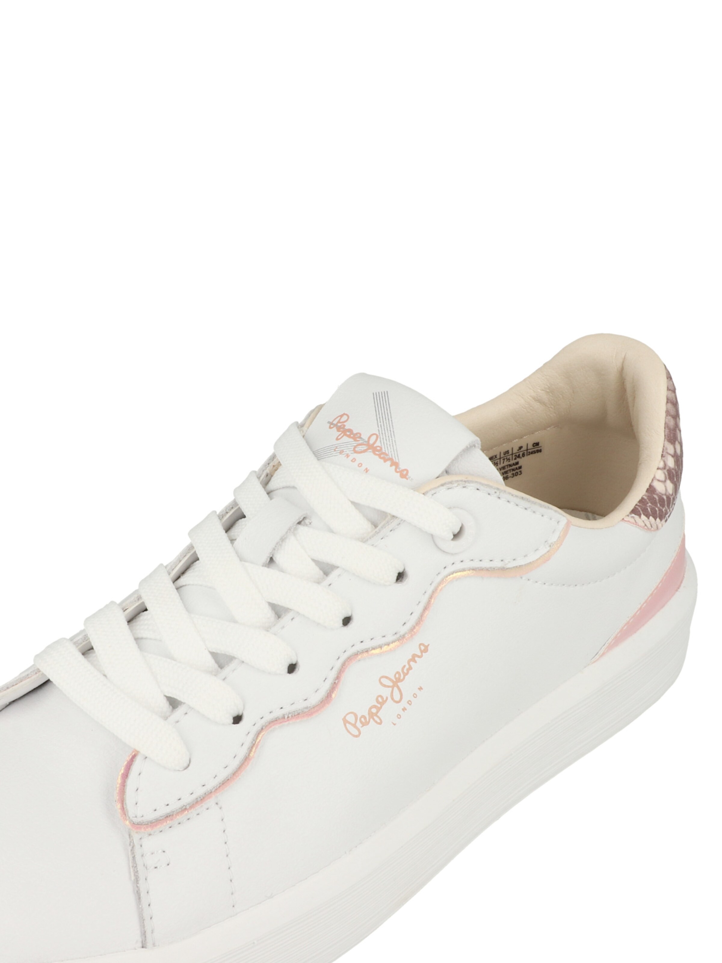 Pepe Jeans Sneakers laag 'Dobbie Seal' in Wit