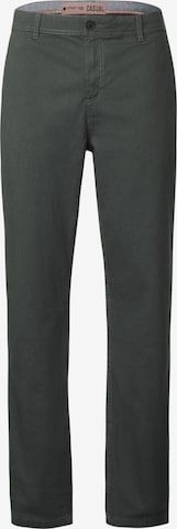 Street One MEN Regular Chino Pants in Green: front