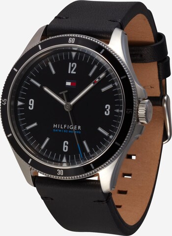 TOMMY HILFIGER Analog klokke i svart