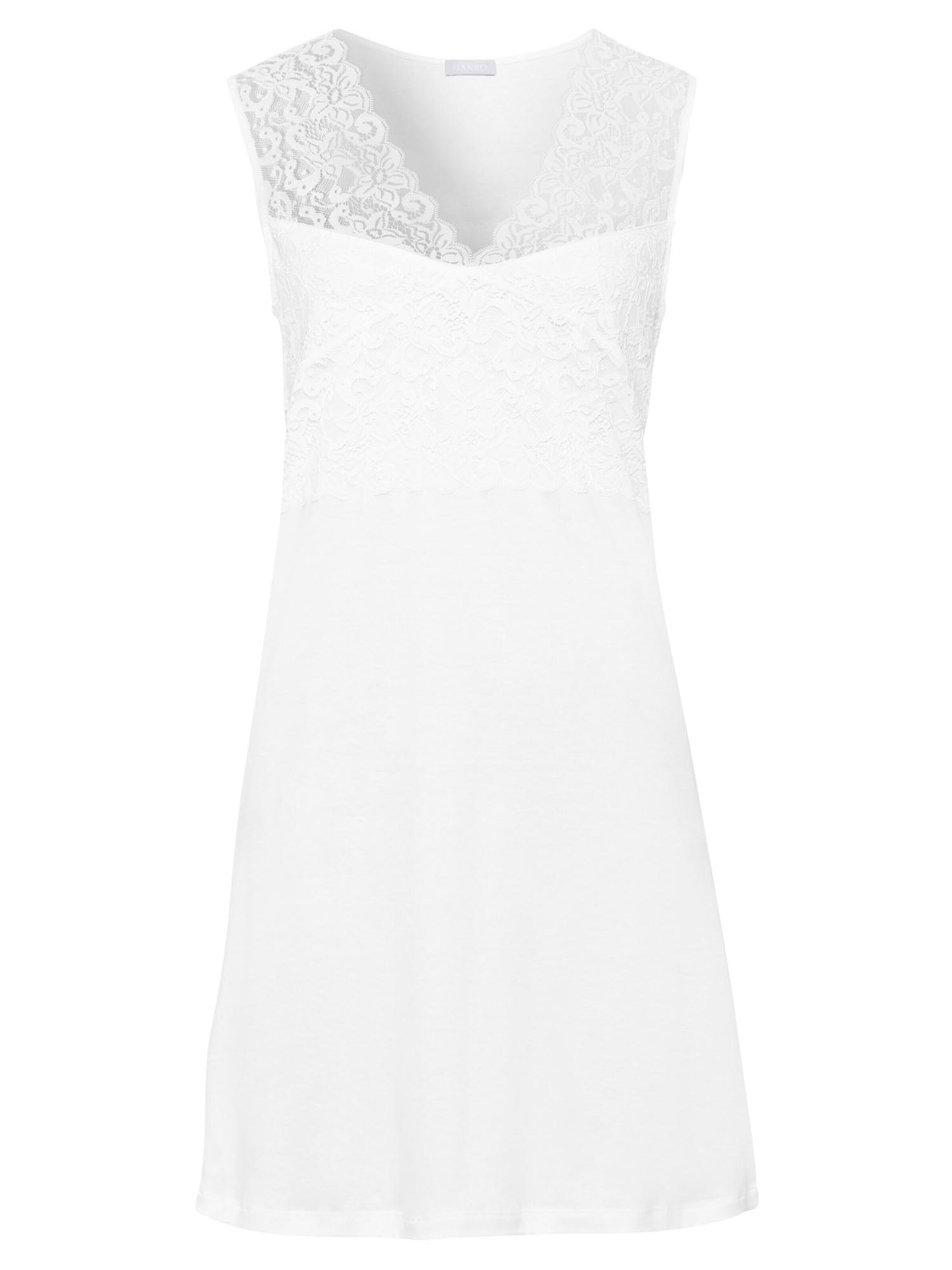 Hanro Nightgown 'Moments' in White: front