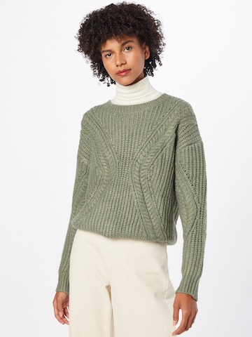 Pull-over 'Cyra' ABOUT YOU en vert : devant