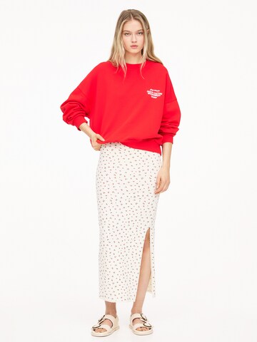 Jupe Pull&Bear en beige : devant