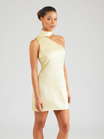 millane - Vestido em amarelo: frente