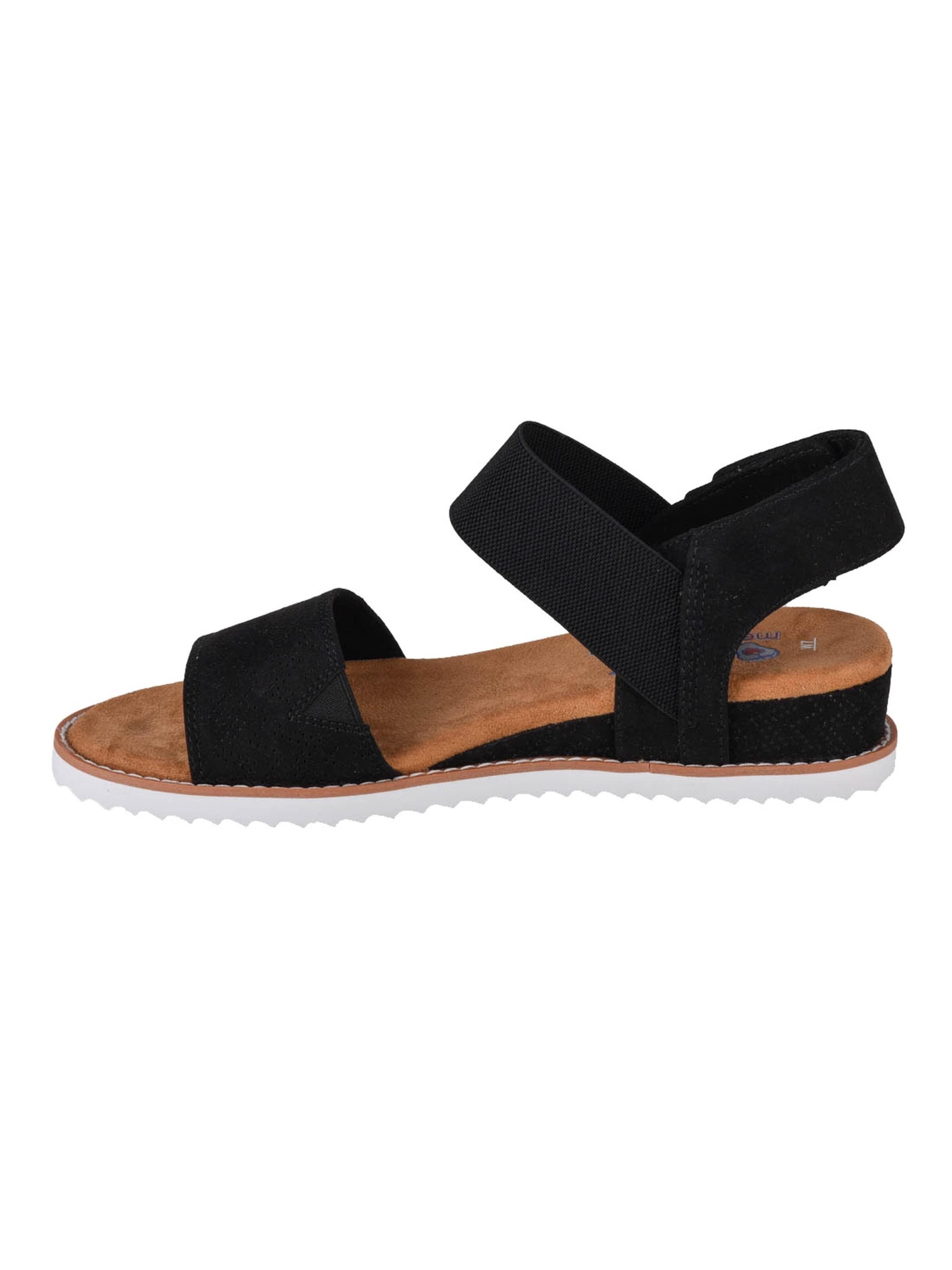 SKECHERS Sandaal 'Skechers Desert Kiss' in Zwart: voorkant