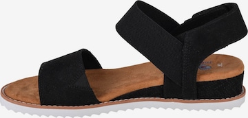 Sandales 'Skechers Desert Kiss' SKECHERS en noir : devant