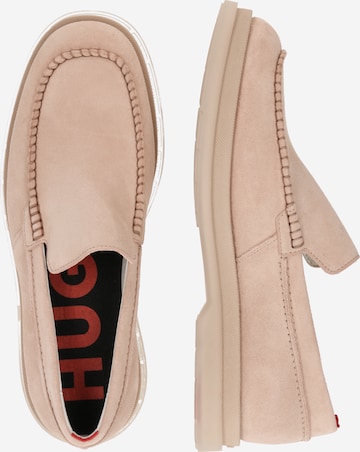 HUGO Red Moccasins 'Chaol' in Pink