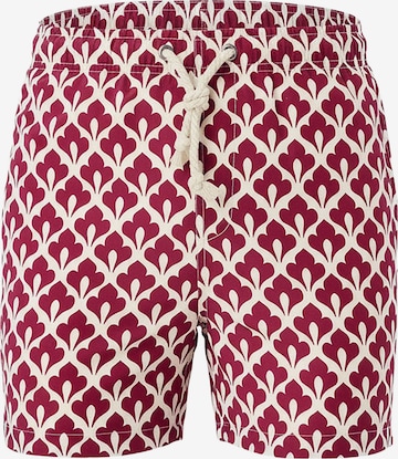Gassa d'Amante Badeshorts 'Sanremo' in Rot: Vorderseite