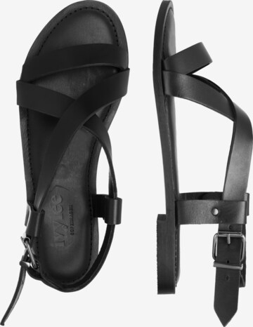 Ivylee Copenhagen Sandals 'LAURA' in Black