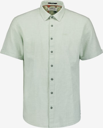 No Excess Button Up Shirt in Green: front