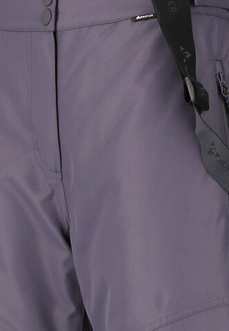 Whistler Regular Workout Pants 'Drizzle' in Grey