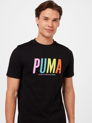 Maglietta 'SWxP' di PUMA in nero