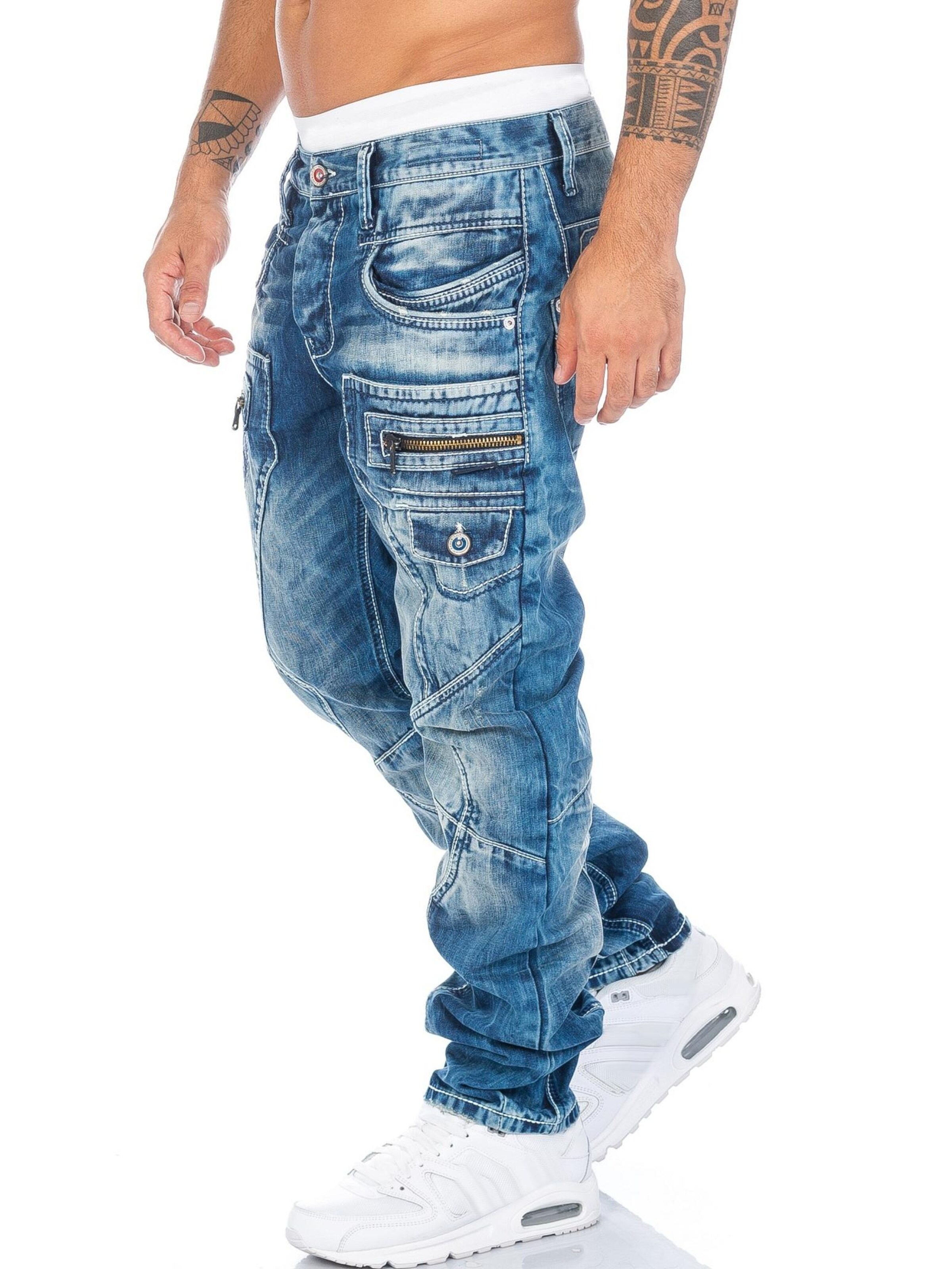 CIPO & BAXX Regular Jeans 'BJ1178' in Blue