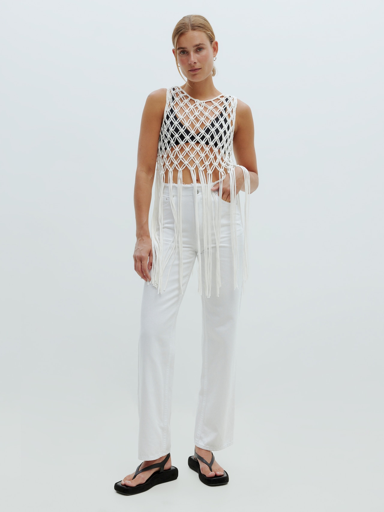 EDITED Produkte Jeans 'Aya' weiß