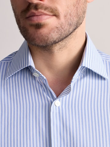 Next Slim fit Button Up Shirt in Blue