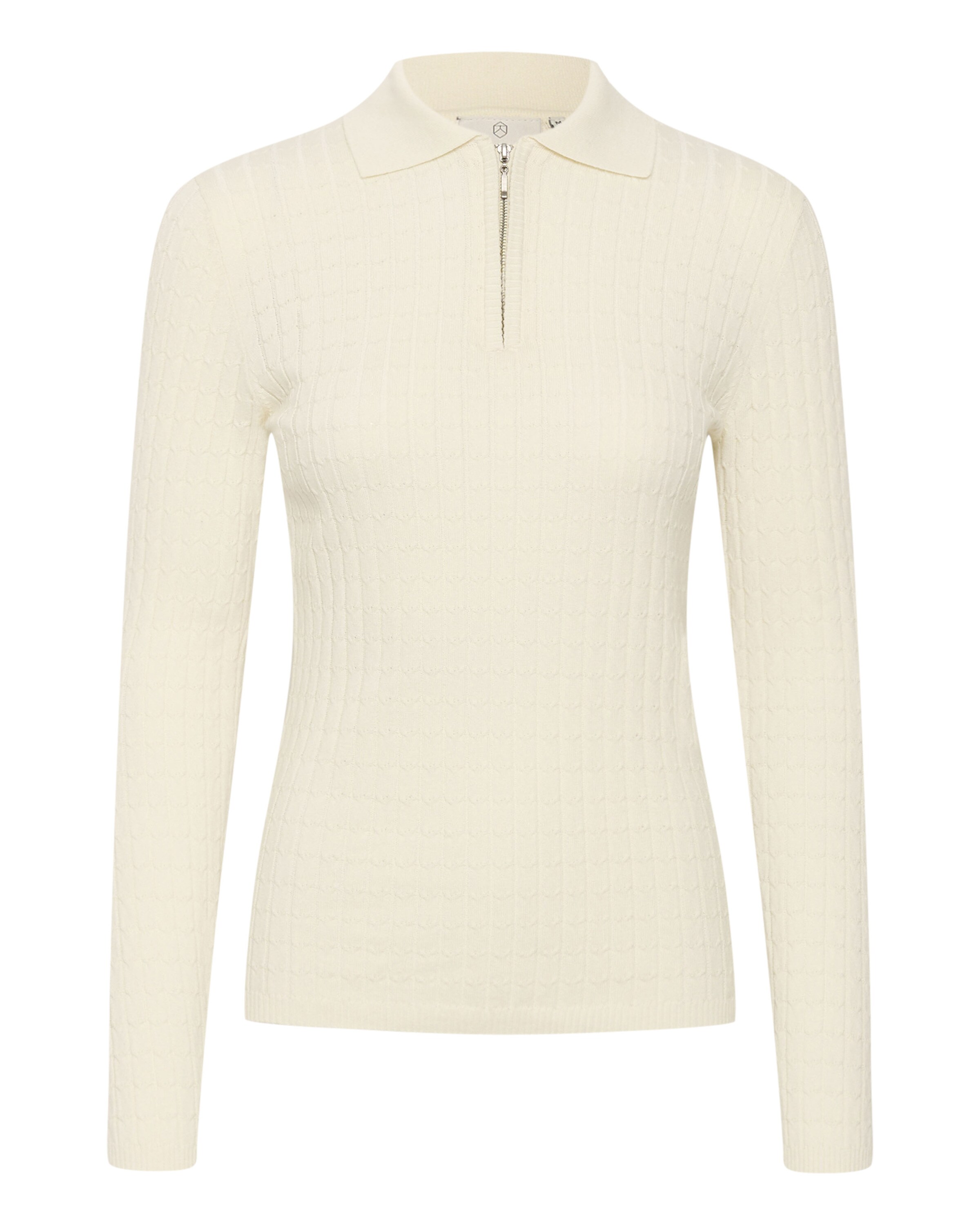 Kaffe Sweater 'KA Flora' in Beige: front