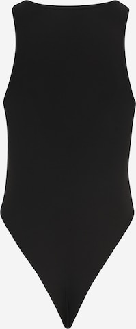 Vero Moda Petite Shirt Bodysuit 'MILLION' in Black