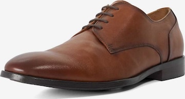 Dune LONDON Schnürschuh 'Sole' in Braun: Vorderseite