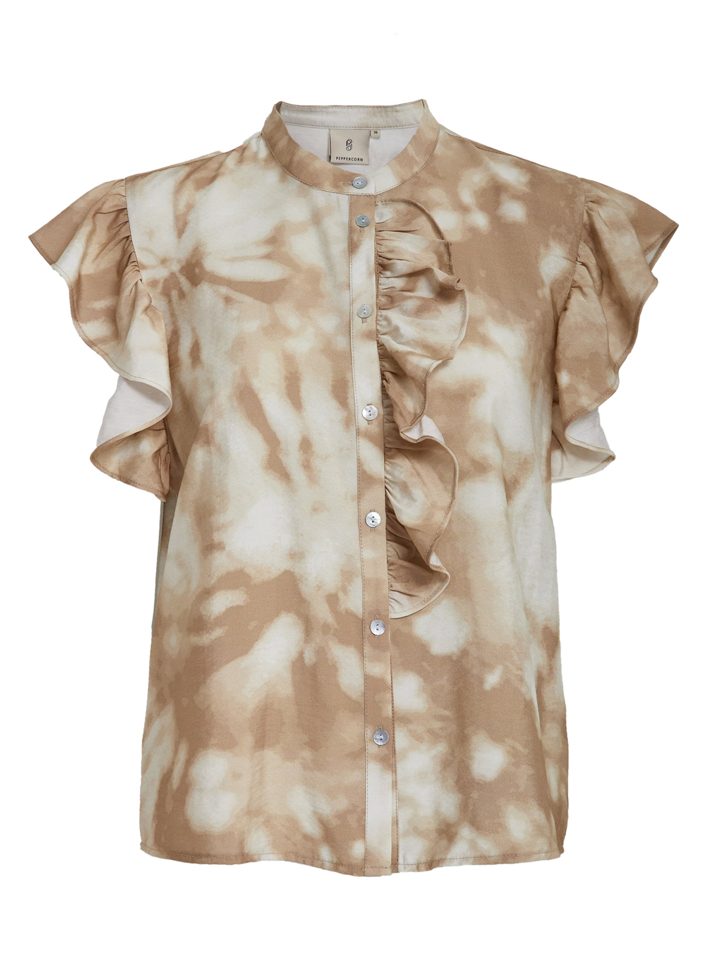 Peppercorn Toppi ' PCHallie Shirt ' värissä beige: etupuoli