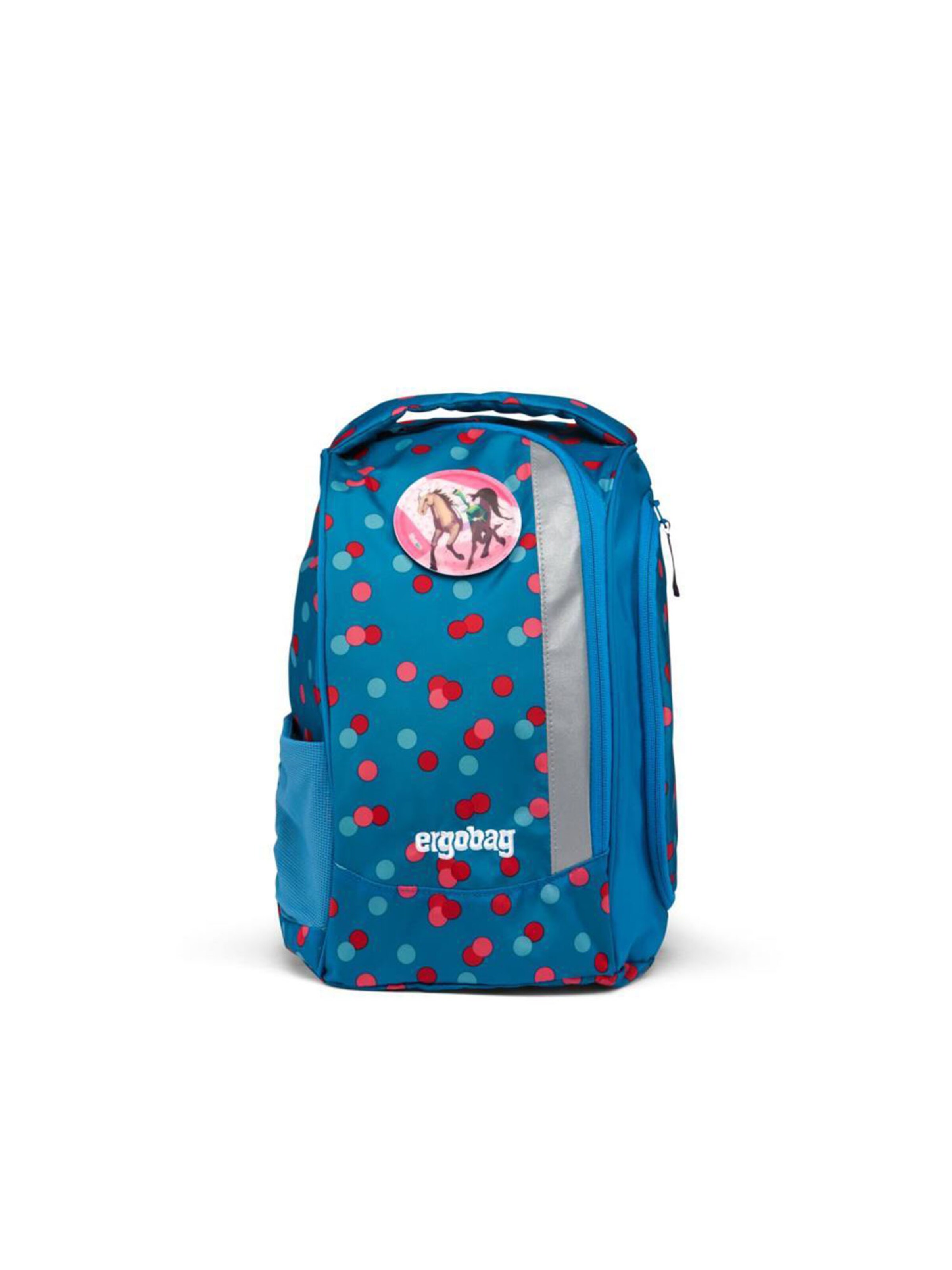 ergobag Backpack 'Maxi Schulrucksack Set 6tlg.' in Blue