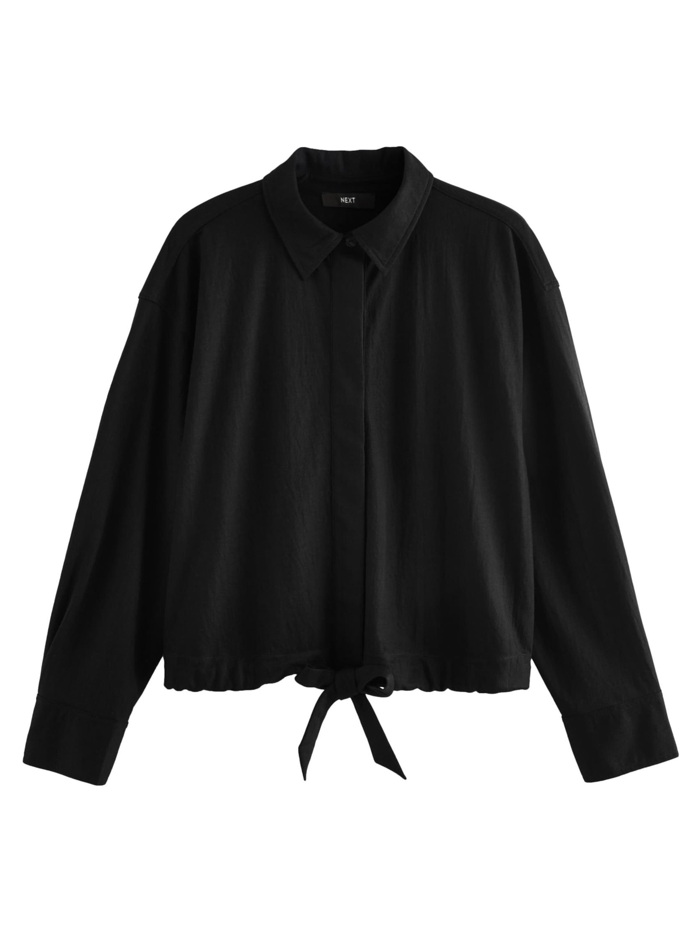 Next Bluse in Schwarz: Vorderseite