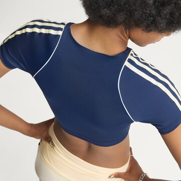 ADIDAS PERFORMANCE - Camisa funcionais 'Sst' em azul