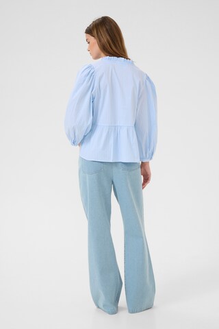 KAREN BY SIMONSEN Blouse 'Zuma Nette' in Blauw