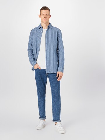 JACK & JONES Regular fit Overhemd in Blauw