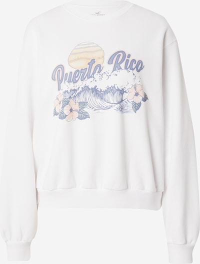 HOLLISTER Sweatshirt i opal / pastellgrön / pastellorange / vit, Produktvy