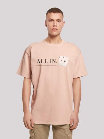 F4NT4STIC Shirt in Beige: voorkant