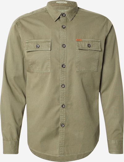 Marškiniai iš Pepe Jeans, spalva – rusvai žalia, Prekių apžvalga