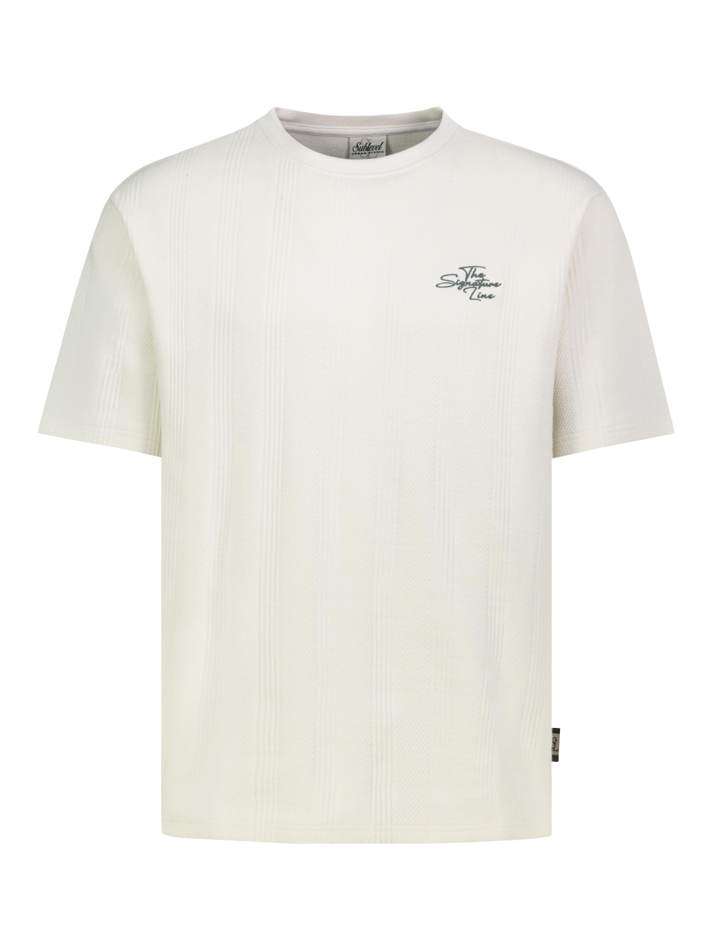 Sublevel Shirt in Weiß: Vorderseite