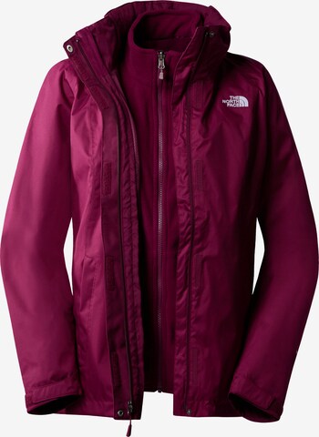 THE NORTH FACE Outdoorjacke 'Evolve II Triclimate' in Lila