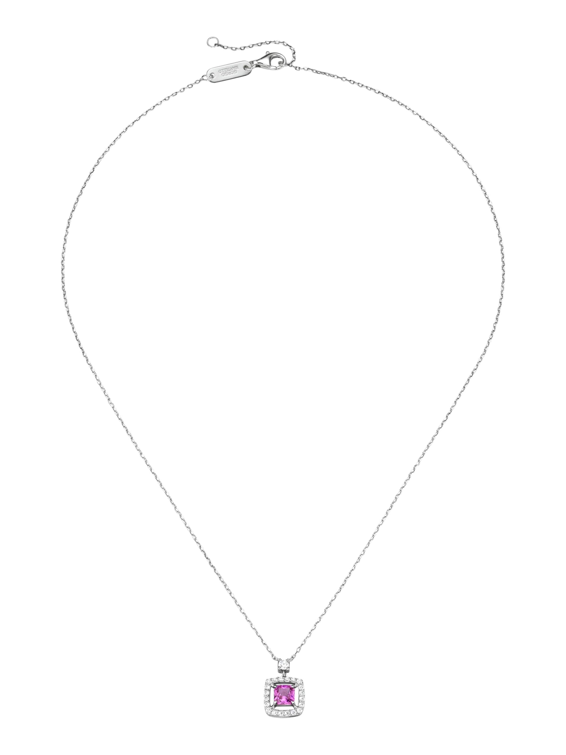 Collana Giorgio Martello Milano di colore rosa / argento, Visualizzazione prodotti