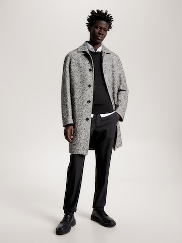 TOMMY HILFIGER Übergangsmantel 'Herringbone' in Schwarz