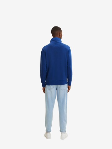 TOM TAILOR Sweatshirt in Blau