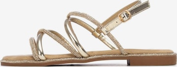 Xti Sandale in Gold: Vorderseite
