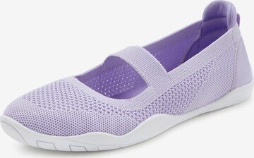 LASCANA Ballet Flats in Purple: front