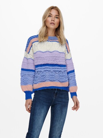 Pull-over 'ADINA' ONLY en bleu