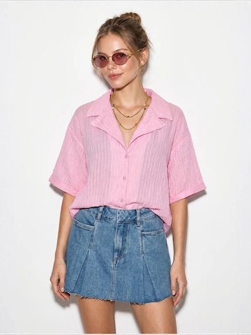 Bianco Lucci Shirt 'Hemden' in Pink: Vorderseite
