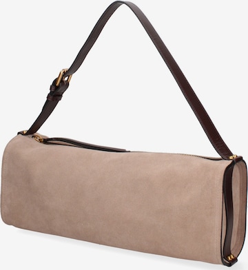 Sac bandoulière Gave Lux en beige : devant