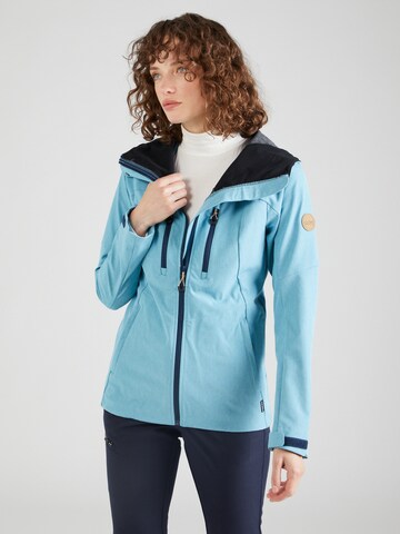 ICEPEAK Outdoorjacke 'METZ' in Blau: predná strana