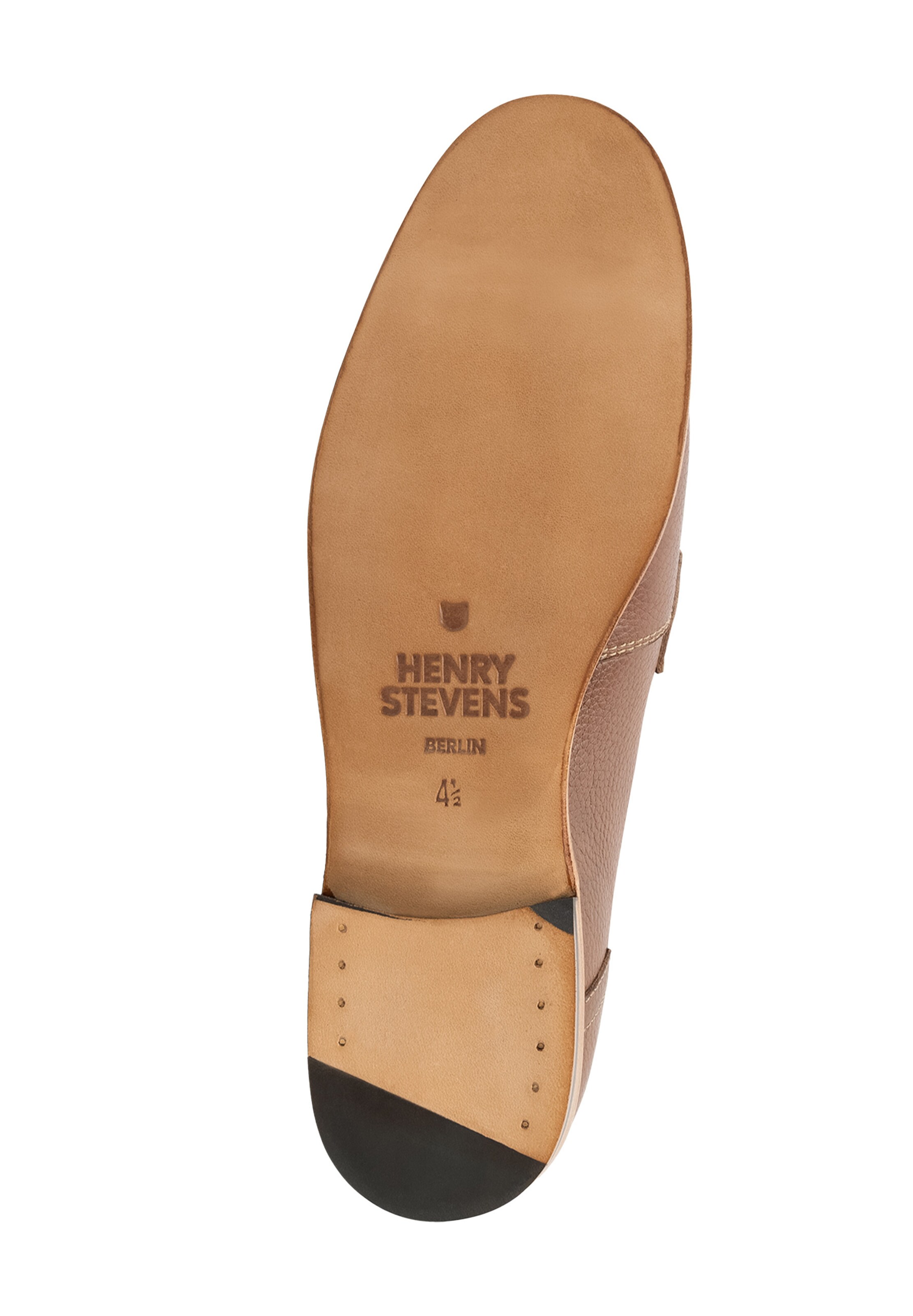 Henry Stevens Classic Flats 'Lee PL' in Brown