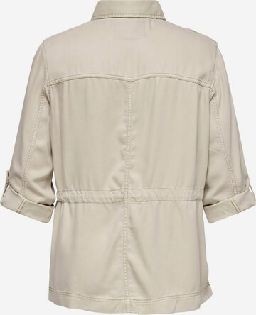 ONLY Carmakoma Between-Season Jacket 'Curvy Utility' in Beige