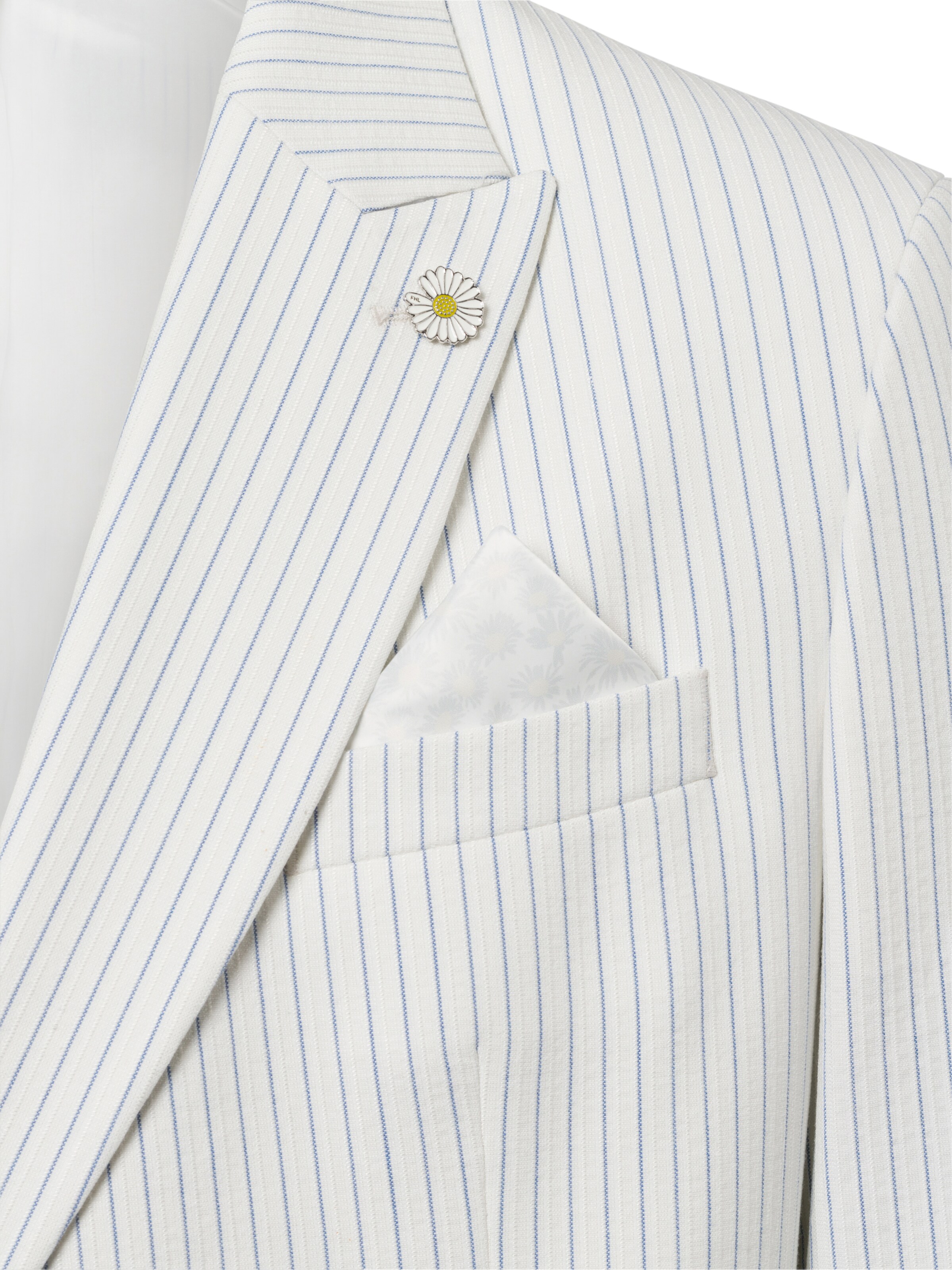 Finshley & Harding London Comfort fit Business-colbert ' Berry ' in Wit