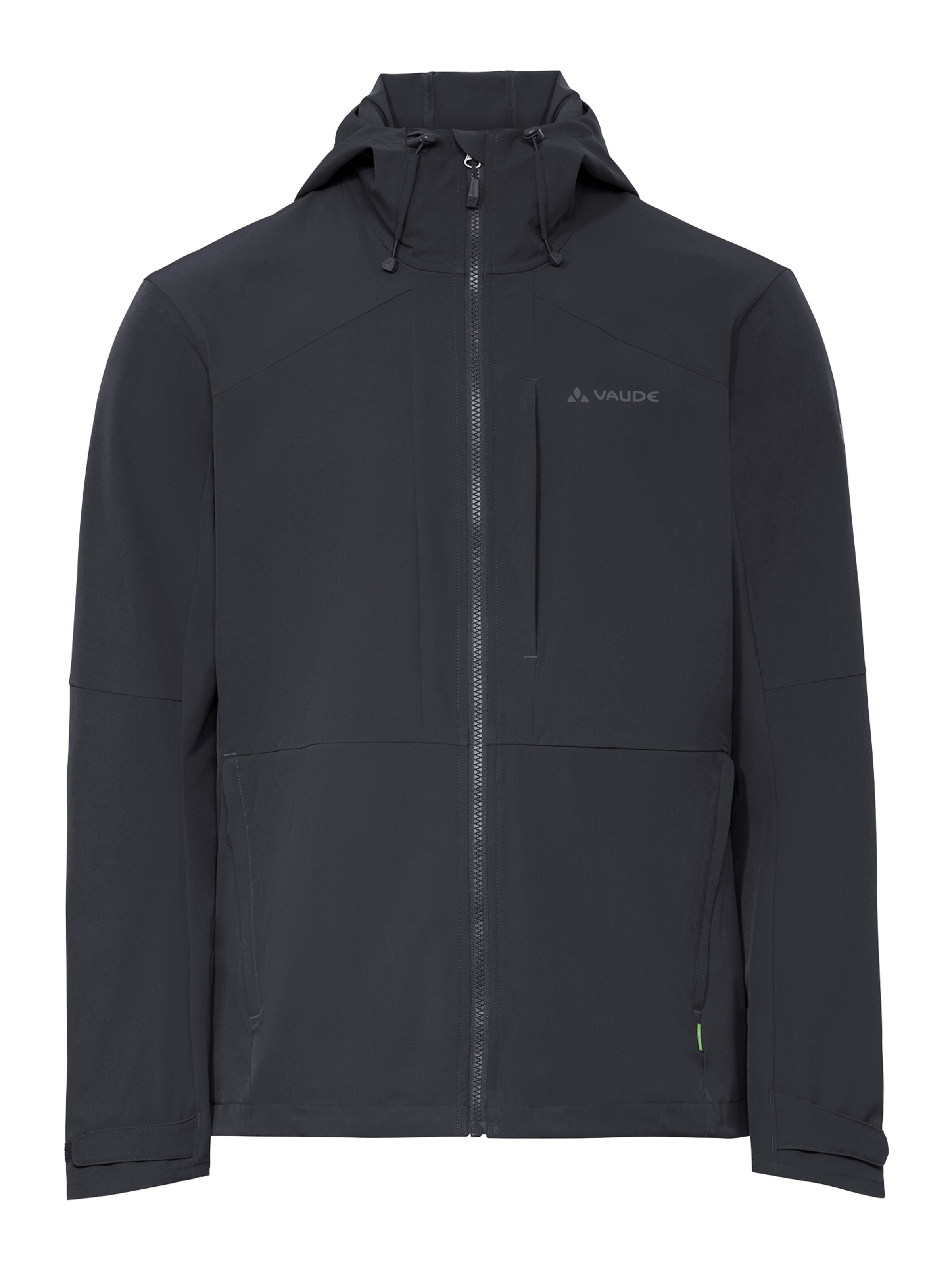 VAUDE Funktionsjacke 'Elope' in Schwarz: Vorderseite