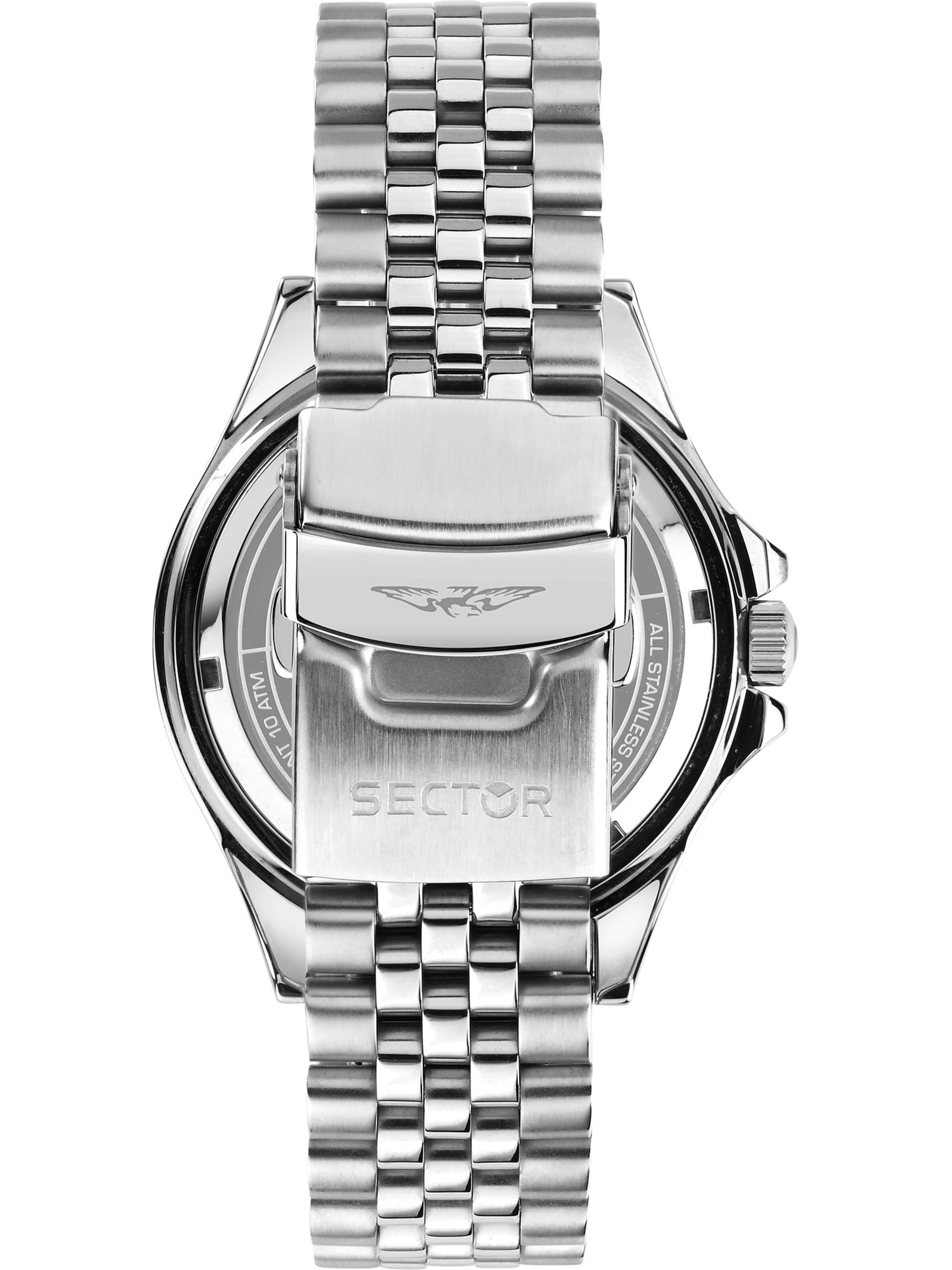 SECTOR Analoguhr in Silber