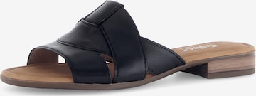 GABOR Pantolette in Schwarz: Vorderseite